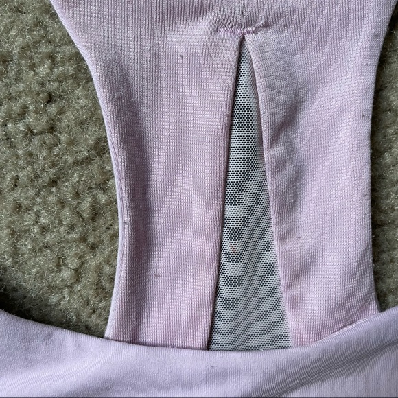 Pink Lululemon Sports Bra - Picture 4 of 6